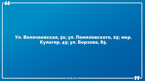 Названы 36 очагов заражения коронавирусной инфекцией в Алматы Названы 36 очагов заражения коронавирусной инфекцией в Алматы