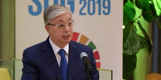 Токаев выступил на Форуме высокого уровня по вопросам устойчивого развития Токаев выступил на Форуме высокого уровня по вопросам устойчивого развития