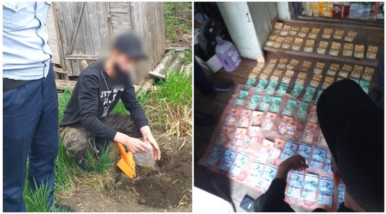 Парень закопал деньги во дворе в ВКО Парень закопал деньги во дворе в ВКО