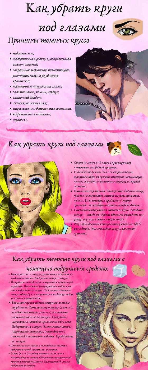 Как убрать круги под глазами Как убрать круги под глазами