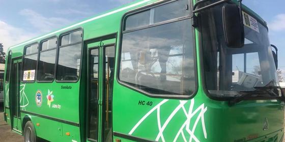 В Алматы обновили автобусы на маршруте №60 В Алматы обновили автобусы на маршруте №60