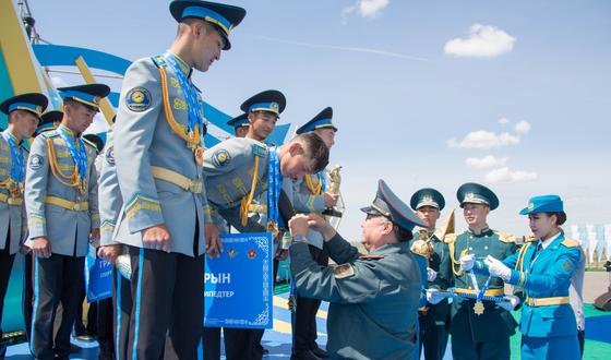 Завершился военно-патриотический сбор «Айбын» Завершился военно-патриотический сбор «Айбын»