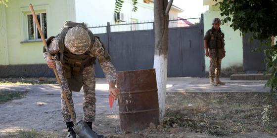 Пропавшего в Арыси военнослужащего нашли Пропавшего в Арыси военнослужащего нашли