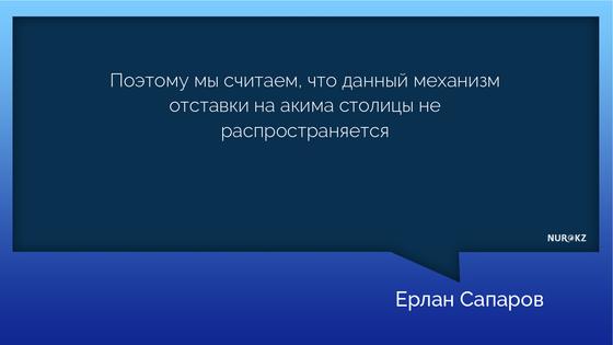 Кульгинов не уйдет в отставку из-за Есилова Кульгинов не уйдет в отставку из-за Есилова
