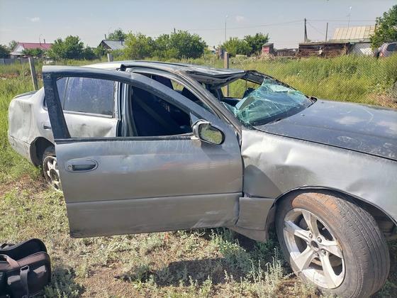 Попавший в ДТП "Лексус" Попавший в ДТП "Лексус"