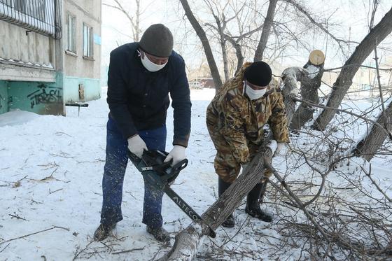 Тепло и водоснабжение восстановлено в Костанайской области после урагана Тепло и водоснабжение восстановлено в Костанайской области после урагана