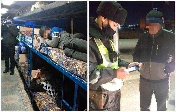 Автобус задержали в Атырауской области Автобус задержали в Атырауской области