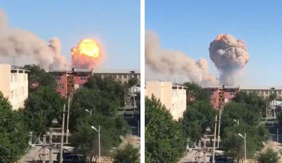 Взрывы в Арысе: количество пострадавших увеличилось Взрывы в Арысе: количество пострадавших увеличилось