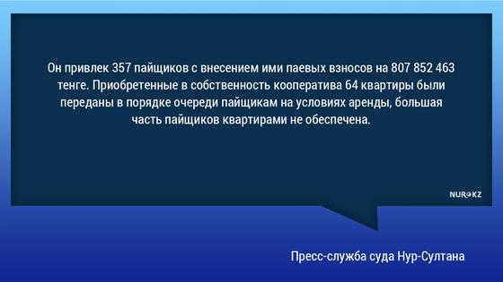 Осужденный за создание финансовой пирамиды оправдан в Нур-Султане Осужденный за создание финансовой пирамиды оправдан в Нур-Султане