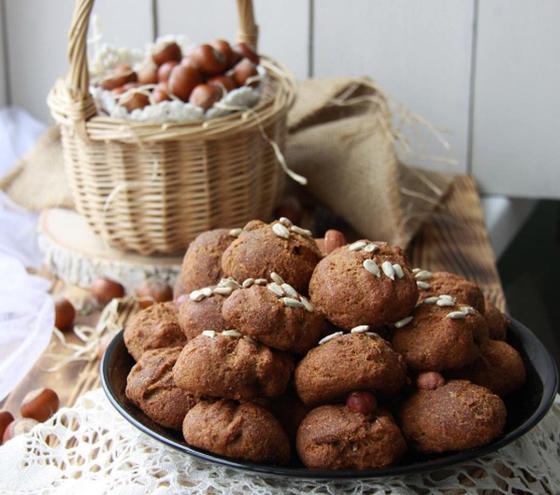 Печенье с тыквой и орехами Печенье с тыквой и орехами