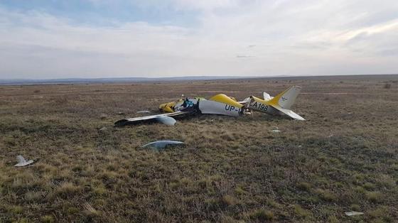 Самолет упал под Нур-Султаном, погиб пилот Самолет упал под Нур-Султаном, погиб пилот