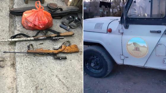 Егеря заподозрили в убийстве краснокнижных животных в Алматинской области (фото) Егеря заподозрили в убийстве краснокнижных животных в Алматинской области (фото)