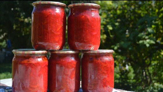 Борщевая заправка из свеклы и моркови Борщевая заправка из свеклы и моркови