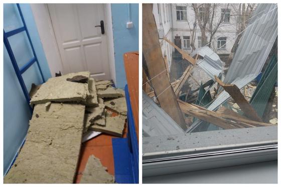 Город, как после бомбежки: последствия мощного урагана показали жители Акмолинской области Город, как после бомбежки: последствия мощного урагана показали жители Акмолинской области