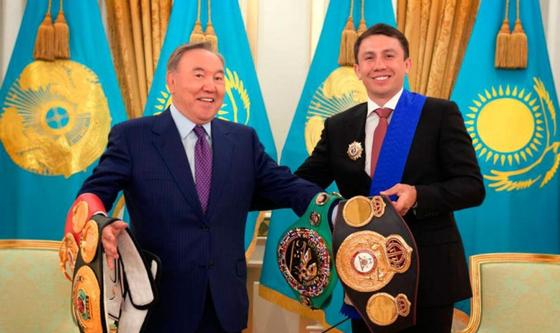 Назарбаев поздравил Геннадия Головкина с победой Назарбаев поздравил Геннадия Головкина с победой