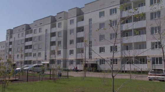 Многоэтажный дом в Алматы Многоэтажный дом в Алматы