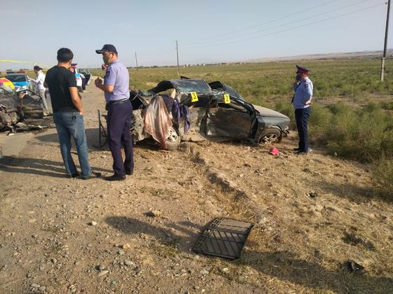 Место автоаварии на трассе Место автоаварии на трассе