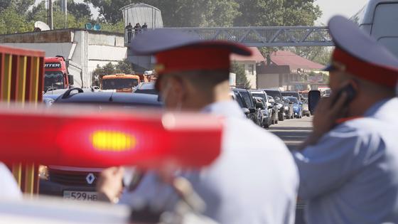 11 блокпостов выставили по Северо-Казахстанской области 11 блокпостов выставили по Северо-Казахстанской области
