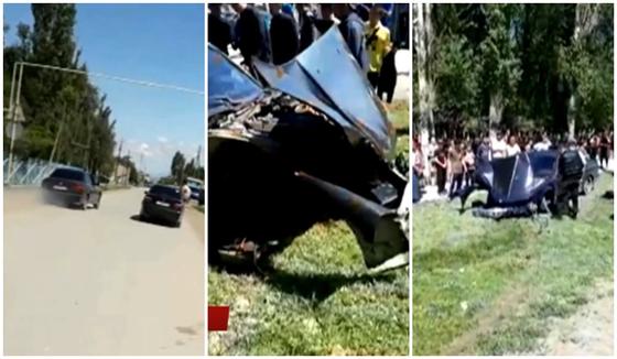 Жамбыл облысында жол апатында жүргізуші терезеден ұшып түскен Жамбыл облысында жол апатында жүргізуші терезеден ұшып түскен