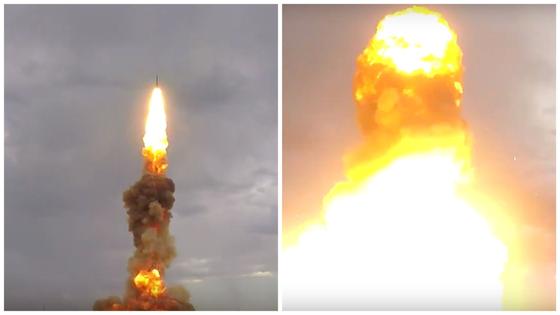 Испытания новой российской противоракеты в Казахстане попали на видео Испытания новой российской противоракеты в Казахстане попали на видео