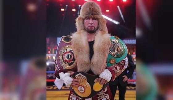 Айдос Ербосынулы защитил титулы WBC, WBA и WBO в главном бою вечера Айдос Ербосынулы защитил титулы WBC, WBA и WBO в главном бою вечера