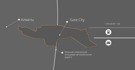 Gate City. Фото: g4city.kz Gate City. Фото: g4city.kz