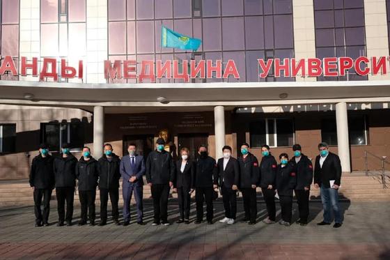 Новая вирусологическая лаборатория открылась в Караганде Новая вирусологическая лаборатория открылась в Караганде