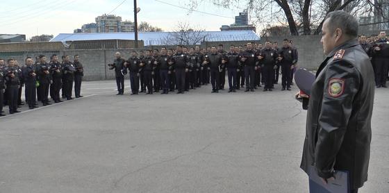 Полицейские Алматы почтили память погибшего в Атырау коллеги (фото) Полицейские Алматы почтили память погибшего в Атырау коллеги (фото)