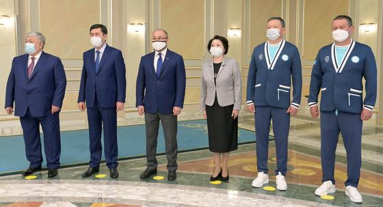 На встрече президента с олимпийский сборной На встрече президента с олимпийский сборной