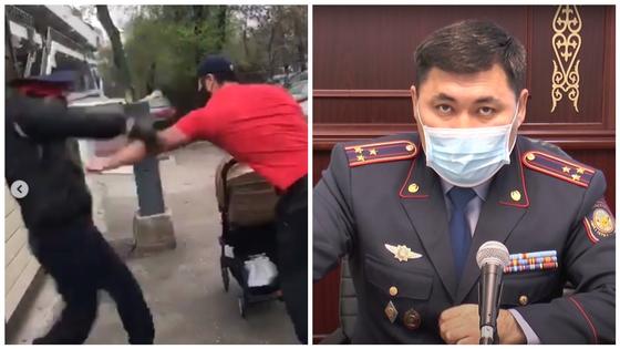 Порвавших куртку и обругавших полицейского алматинцев наказали (видео) Порвавших куртку и обругавших полицейского алматинцев наказали (видео)
