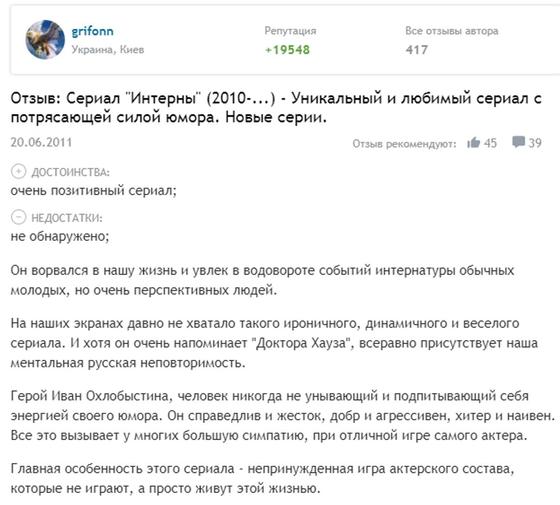 Сериал «Интерны»: актеры и роли, фото, сюжет, отзывы Сериал «Интерны»: актеры и роли, фото, сюжет, отзывы