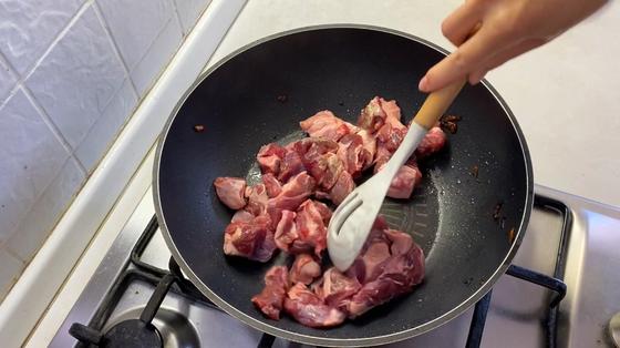 Мясо в сковороде Мясо в сковороде