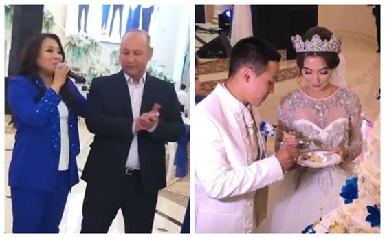 Ақбота Керімбекова. Фото: Видеодан кадр, Түсіпбаеваның парақшасынан. Коллаж: NUR.KZ Ақбота Керімбекова. Фото: Видеодан кадр, Түсіпбаеваның парақшасынан. Коллаж: NUR.KZ