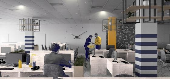 Студенттер IT-мамандардың жұмысы жемісті болуына ықпал ететін интерьер ойлап тапты Студенттер IT-мамандардың жұмысы жемісті болуына ықпал ететін интерьер ойлап тапты