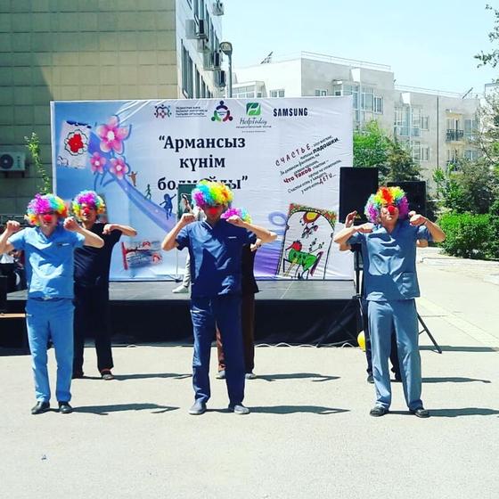 Педиатрия және балалар хирургиясы ғылыми орталығы Балалар күнін атап өтті Педиатрия және балалар хирургиясы ғылыми орталығы Балалар күнін атап өтті