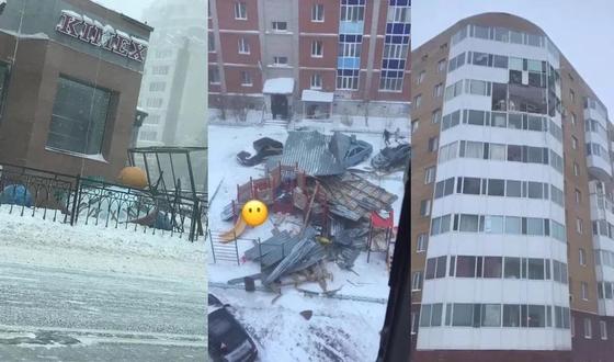 Астанадағы ақтүтек боранның салдары: 79 адам мен 80 көлік зардап шеккен Астанадағы ақтүтек боранның салдары: 79 адам мен 80 көлік зардап шеккен