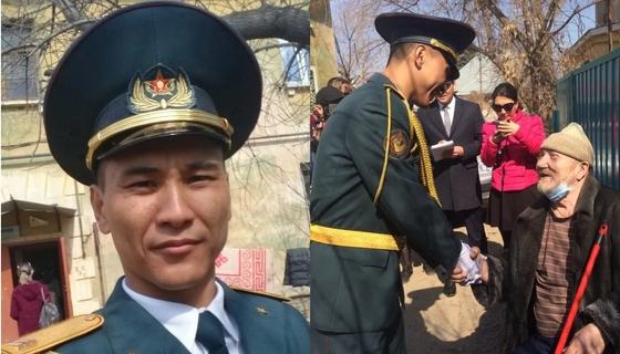 Актюбинский военный спас при пожаре детей и пенсионеров Актюбинский военный спас при пожаре детей и пенсионеров