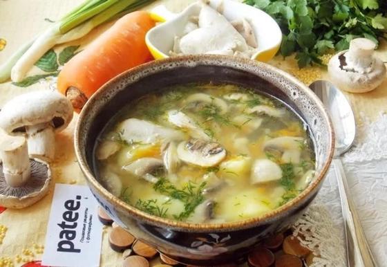Как приготовить куриный суп с грибами Как приготовить куриный суп с грибами