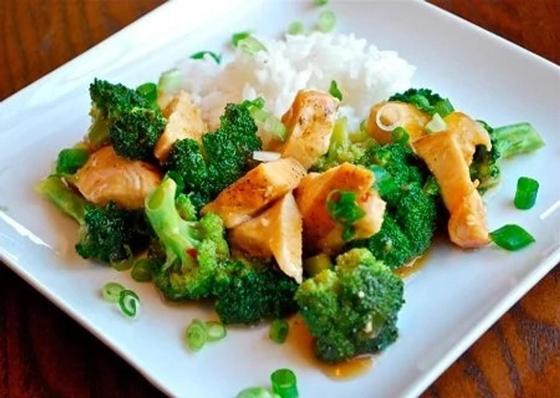 Куриная грудка с овощами на пару Куриная грудка с овощами на пару