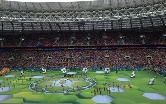 Открытие ЧМ по футболу в Москве: как это было Открытие ЧМ по футболу в Москве: как это было
