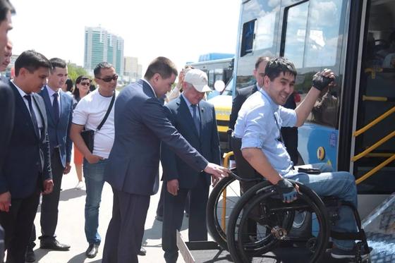 Новые экологичные автобусы появились в Актобе Новые экологичные автобусы появились в Актобе