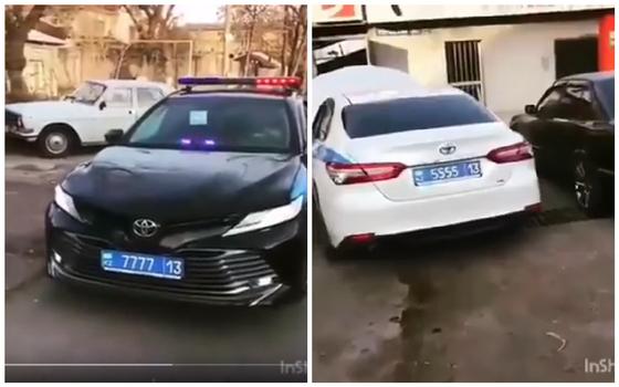 Полиция объяснила зачем номер на патрульных Camry 70 номер 7777 и 5555 (видео) Полиция объяснила зачем номер на патрульных Camry 70 номер 7777 и 5555 (видео)