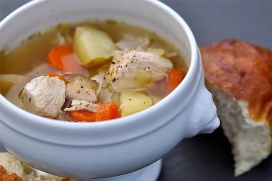 Суп с куриной грудкой Суп с куриной грудкой