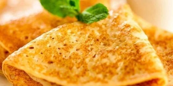 Блины без яиц и молока на минеральной воде NUR.KZ