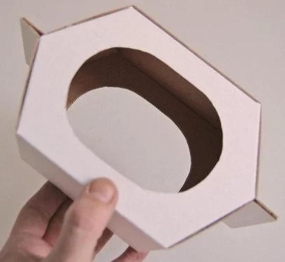 готовая кормушка из картона готовая кормушка из картона