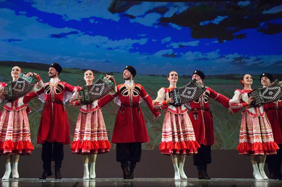 Знаменитый Кубанский хор в Астане Знаменитый Кубанский хор в Астане