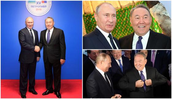 Назарбаев и Путин встретились в Петропавловске (фото) Назарбаев и Путин встретились в Петропавловске (фото)