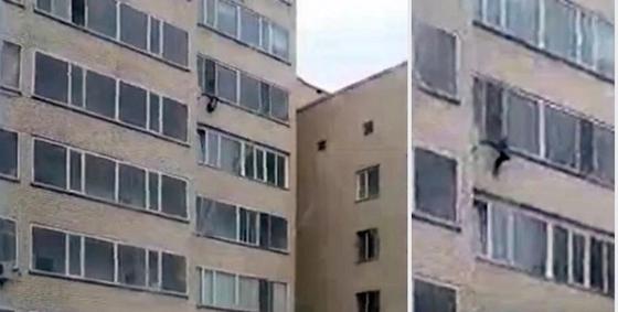 Астанчанин поймал ребенка, упавшего с 10-го этажа (видео) Астанчанин поймал ребенка, упавшего с 10-го этажа (видео)