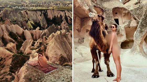Модель Playboy показала генеталии в мечети Святой Софии в Стамбуле (фото) Модель Playboy показала генеталии в мечети Святой Софии в Стамбуле (фото)