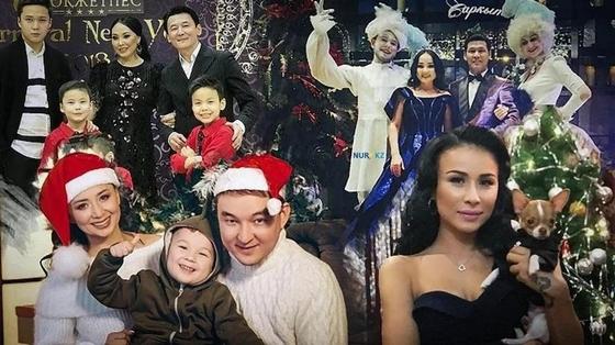Отандық жұлдыздар жаңа жылды қалай қарсы алды? Коллаж: NUR.KZ Отандық жұлдыздар жаңа жылды қалай қарсы алды? Коллаж: NUR.KZ